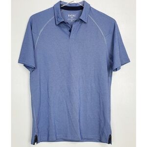 RHONE Men's Blue Polo Shirt